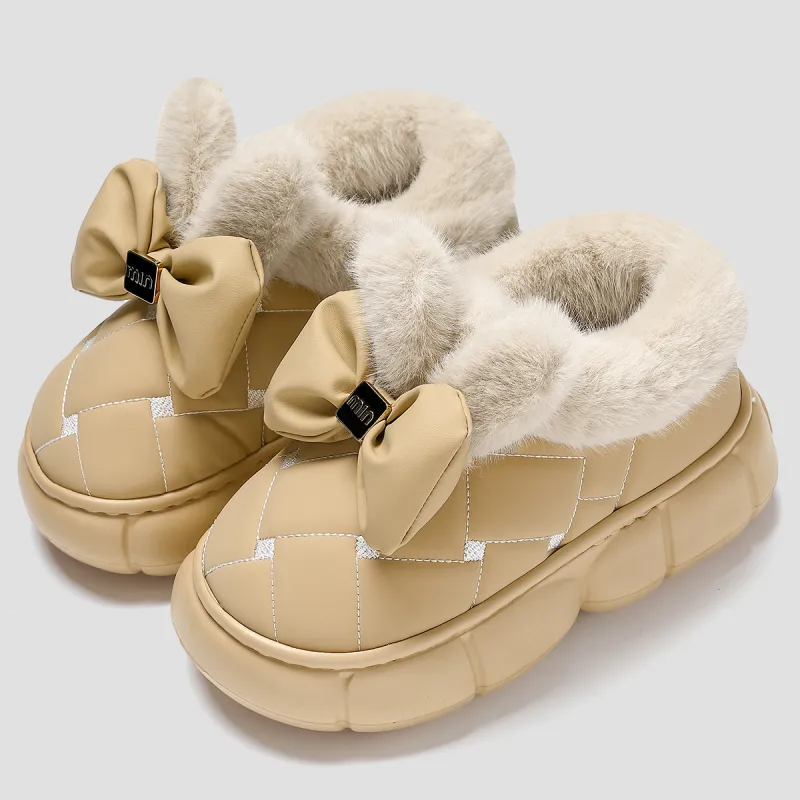 Ganshu Cute Cotton Slippers Home Slippers-1