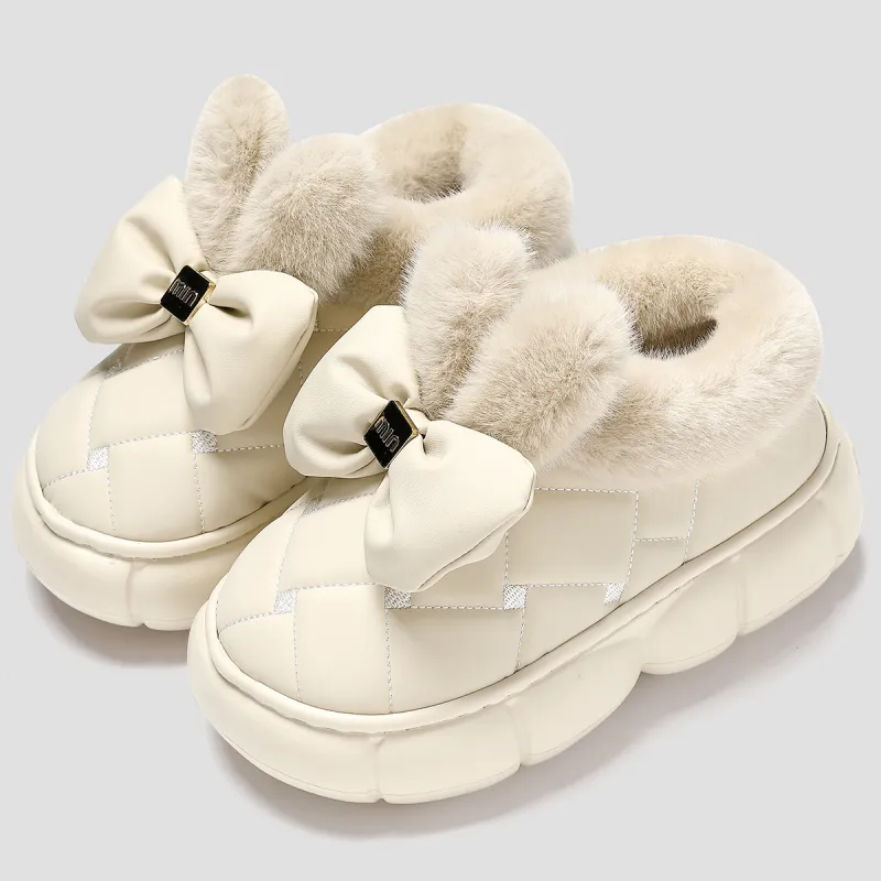 Ganshu Cute Cotton Slippers Home Slippers-5