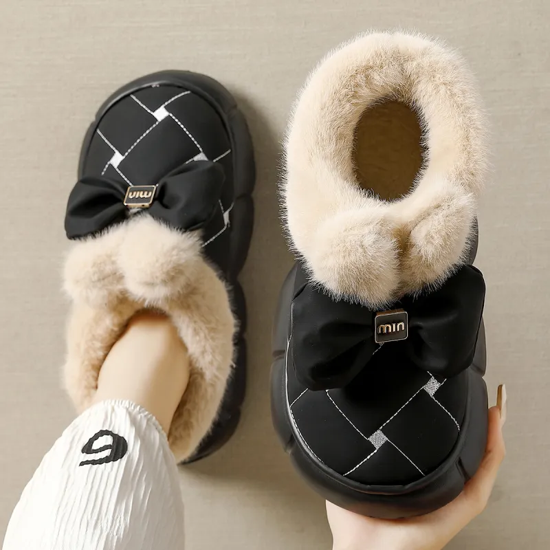 Ganshu Cute Cotton Slippers Home Slippers-10