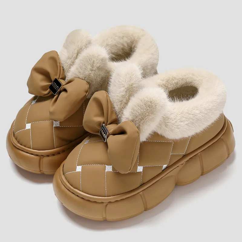 Ganshu Cute Cotton Slippers Home Slippers-14