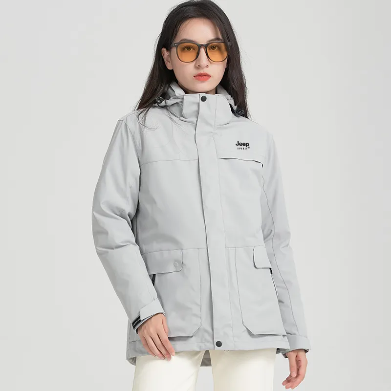 JEEP SPIRIT Waterproof, Windproof, And Water Repellent Windbreaker Jacket Unisex-17