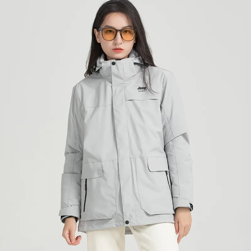 JEEP SPIRIT Waterproof, Windproof, And Water Repellent Windbreaker Jacket Unisex-16