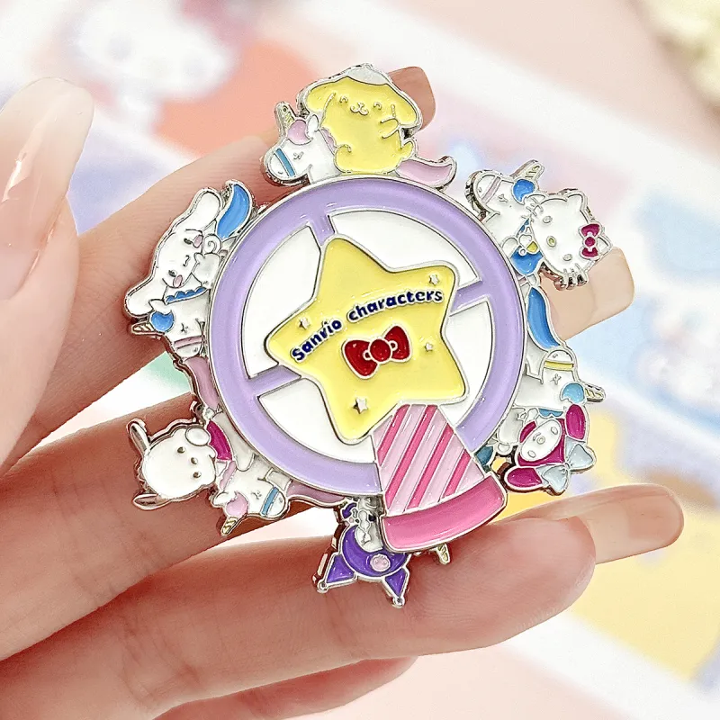 Hello Kitty White Badges-3