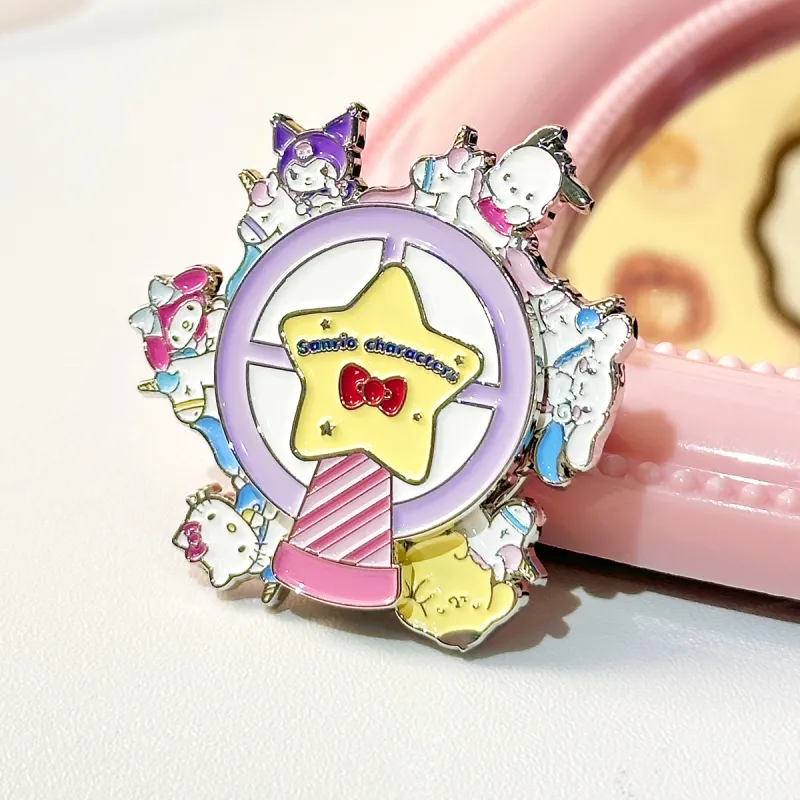 Hello Kitty White Badges-1