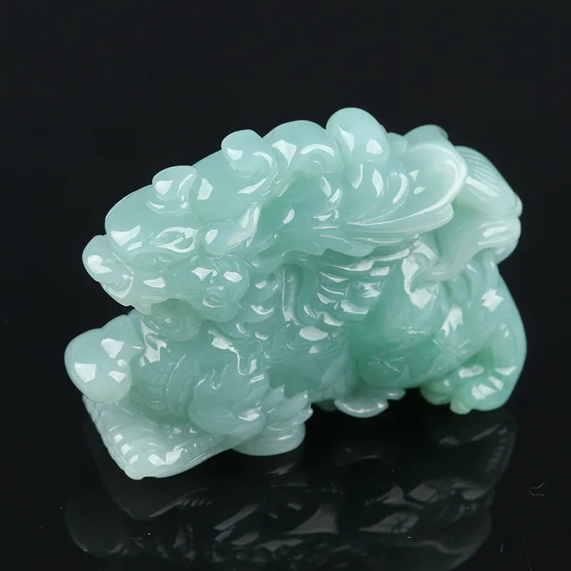 Oushuo Jewelry Ice Glutinous Jadeite Ornaments Unisex-7