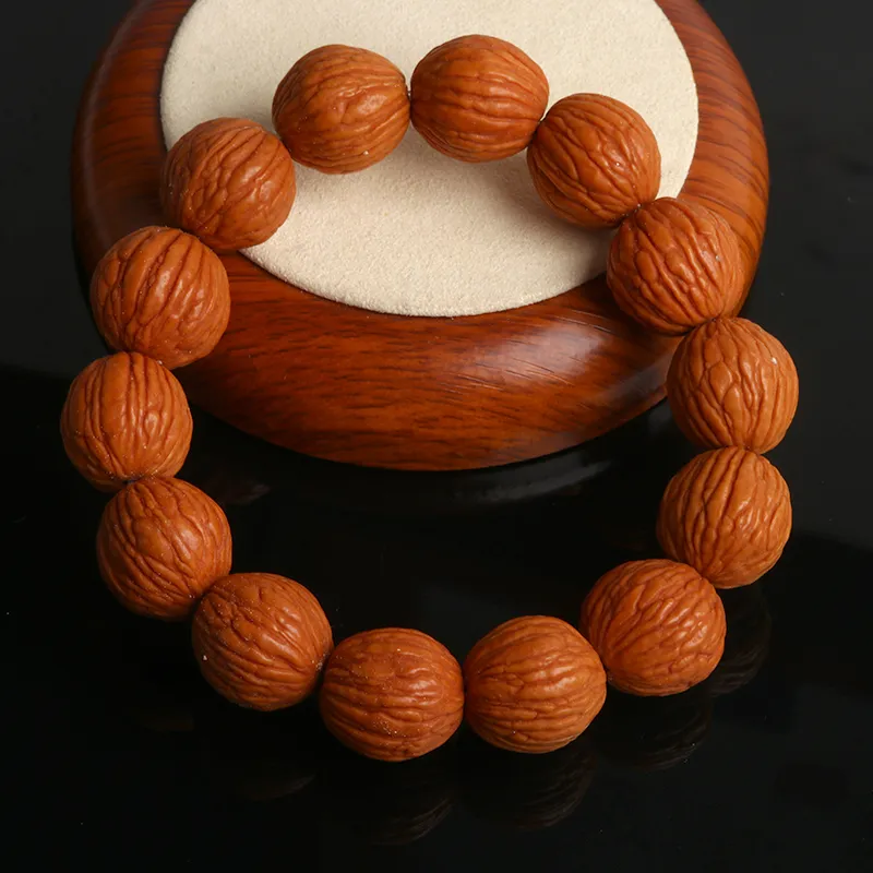 Oushuo Jewelry Monkey Head Walnut Bracelets Unisex-1