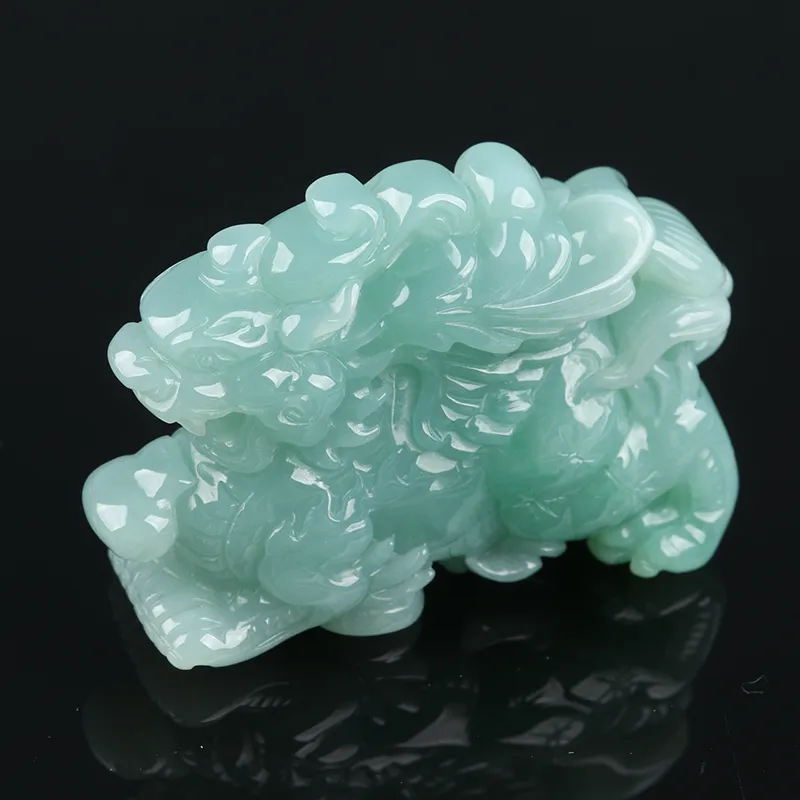 Oushuo Jewelry Ice Glutinous Jadeite Ornaments Unisex-6