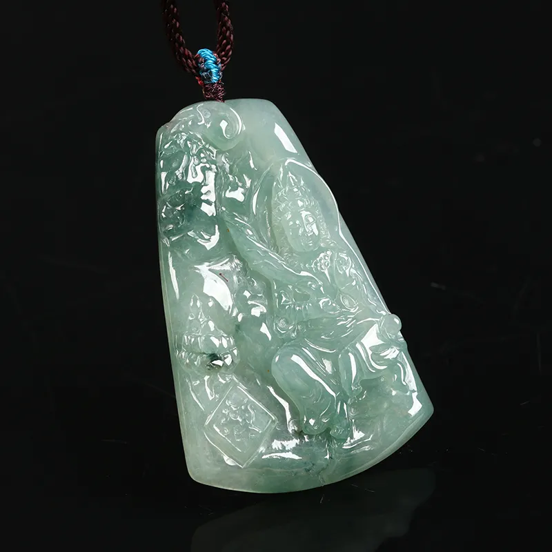 Oushuo Jewelry Ice Glutinous Necklaces Unisex-4
