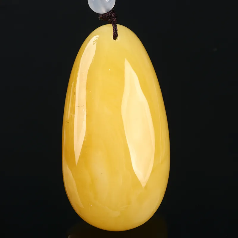 Ou Said Jewelry Amber Beeswax Necklaces Unisex-2