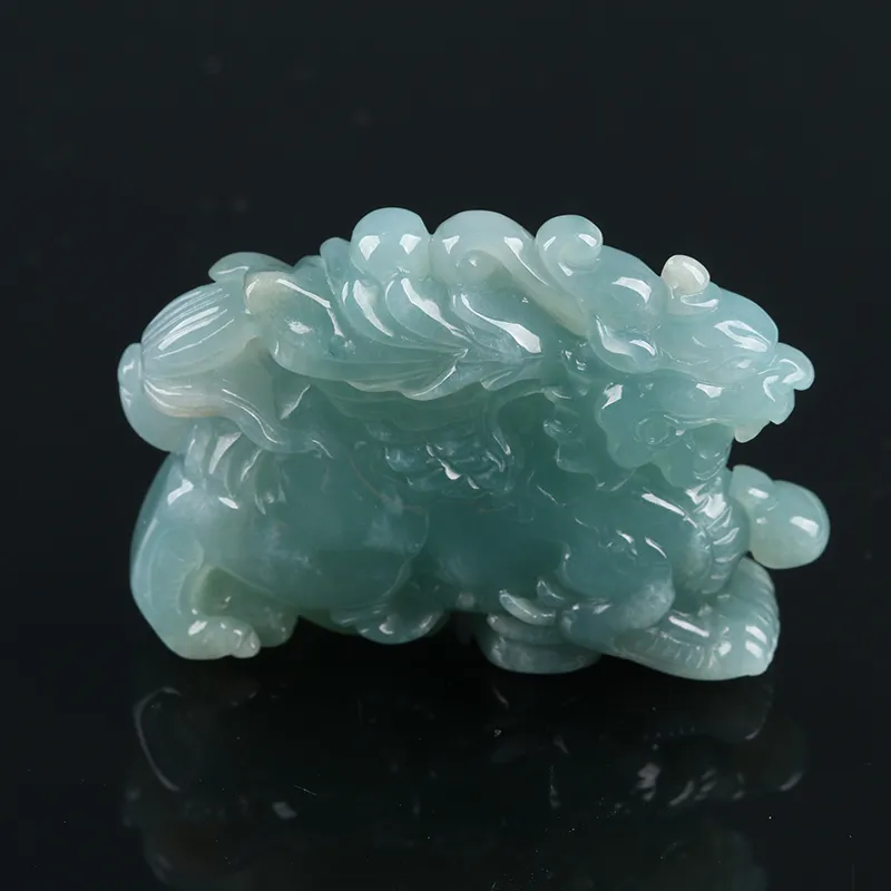Oushuo Jewelry Ice Glutinous Jadeite Ornaments Unisex-3