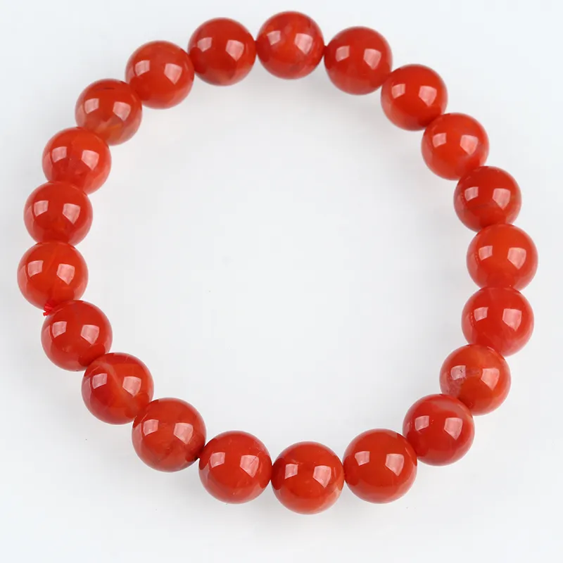 Oushuo Jewelry Southern Red Agate Fine Jade Bracelets Unisex-3