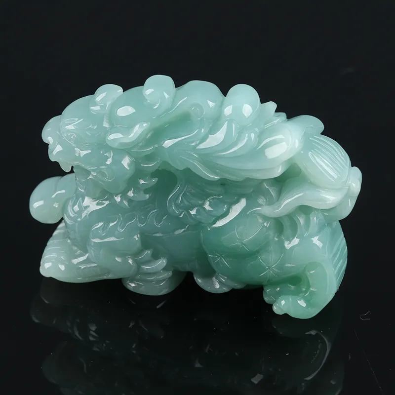 Oushuo Jewelry Ice Glutinous Jadeite Ornaments Unisex-8