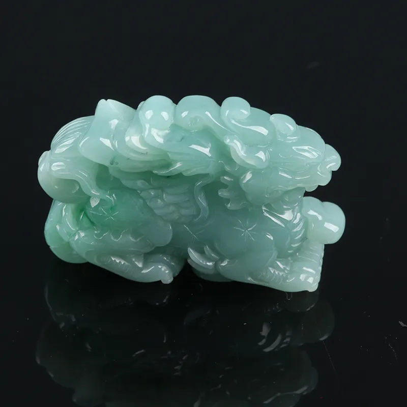 Oushuo Jewelry Ice Glutinous Jadeite Ornaments Unisex-9