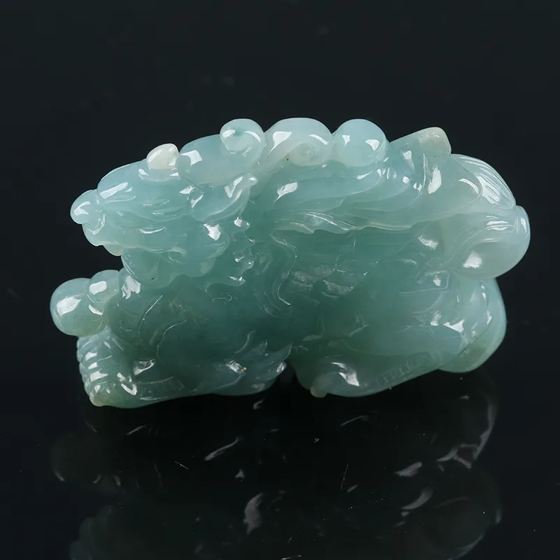 Oushuo Jewelry Ice Glutinous Jadeite Ornaments Unisex-4