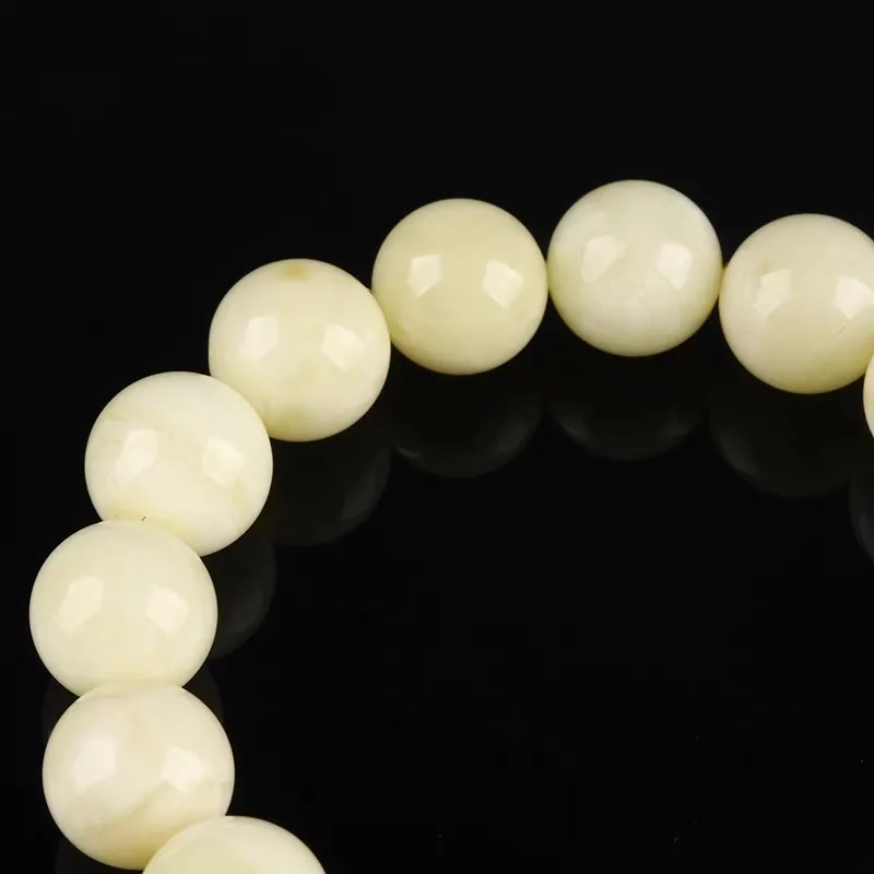 Oushuo Jewelry Amber Beeswax Bracelets Unisex-4