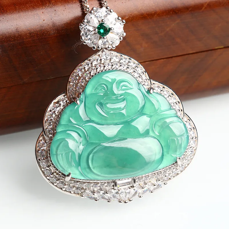 Oushuo Jewelry Ice Glutinous Necklaces Women's-2