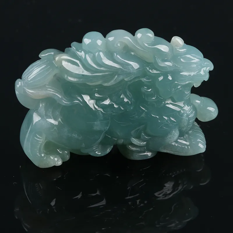 Oushuo Jewelry Ice Glutinous Jadeite Ornaments Unisex-1