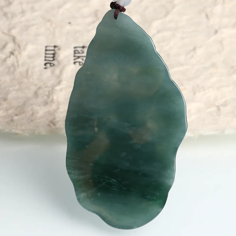 Oushuo Jewelry Ice Glutinous Jadeite Necklaces Unisex-3