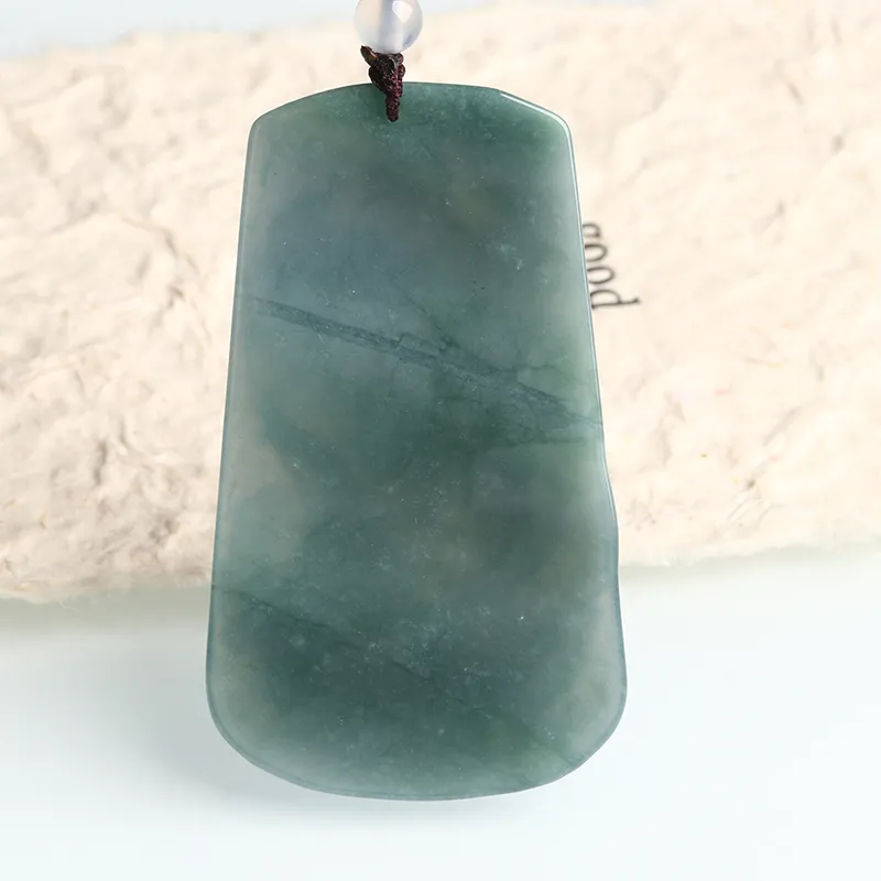 Oushuo Jewelry Ice Glutinous Jadeite Necklaces Unisex-3