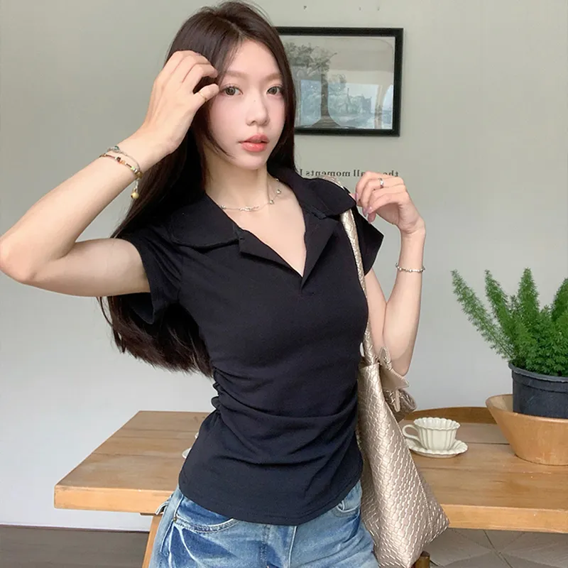Garbege Set in Sleeve T Shirt Women's-17