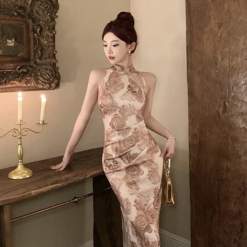 Garbege Cheongsam Women's Multicolor-6