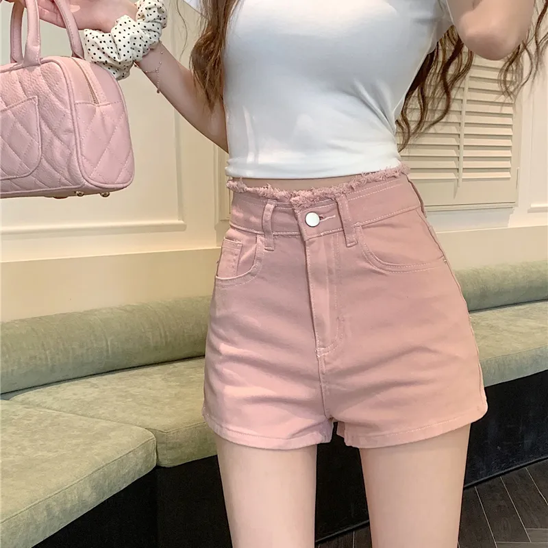 Garbege Denim Hot Pants Women's-17