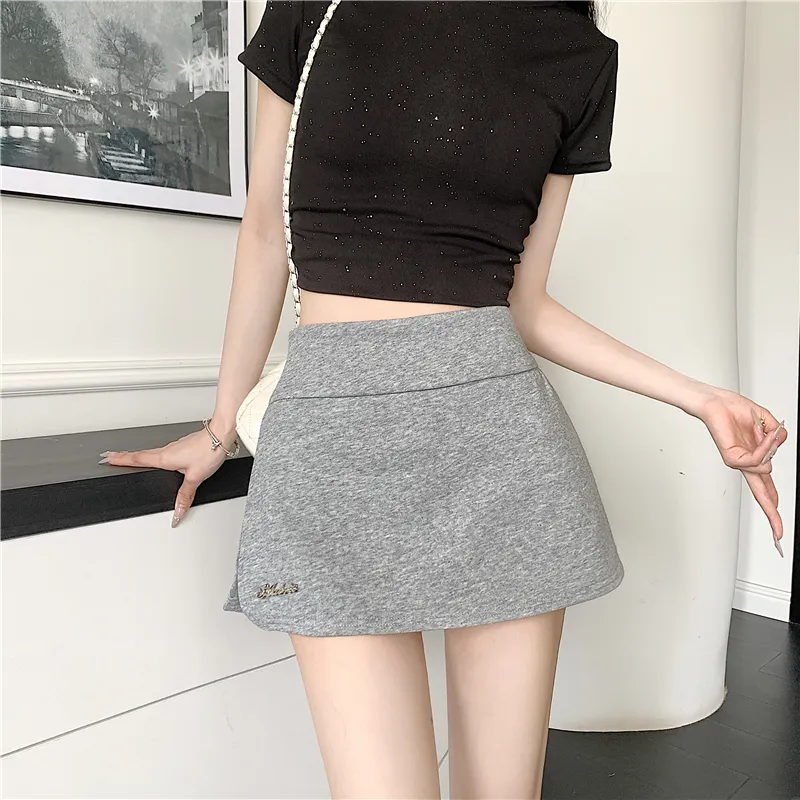 Garbege Casual Short Skirts Women's-13