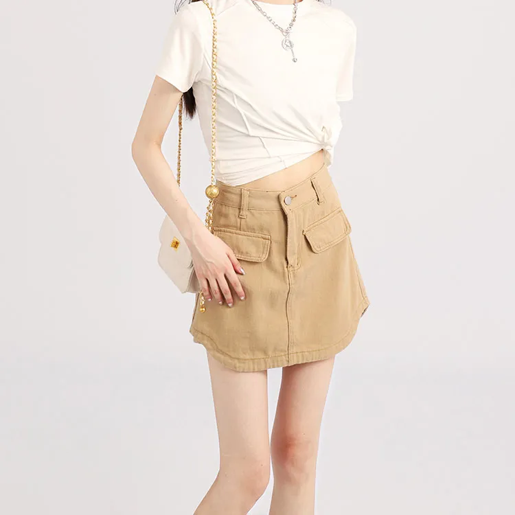 Garbege Denim Short Skirts Women's-18