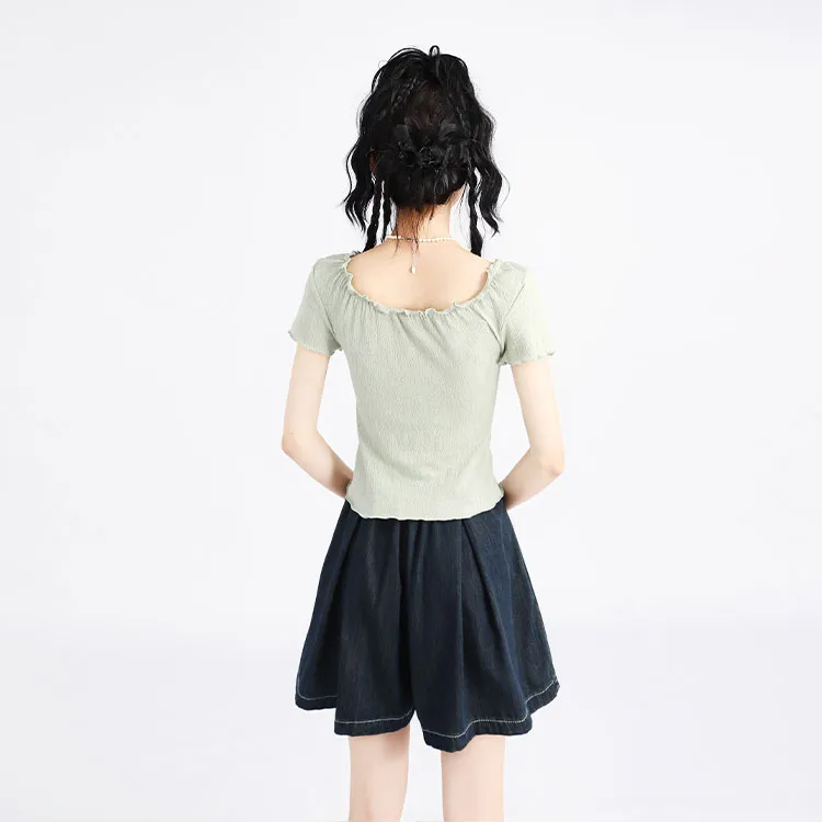 Garbege Denim Dresses & Skirts Women's-5