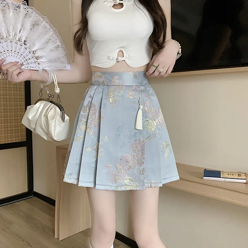 Garbege Casual Short Skirts Women's-11
