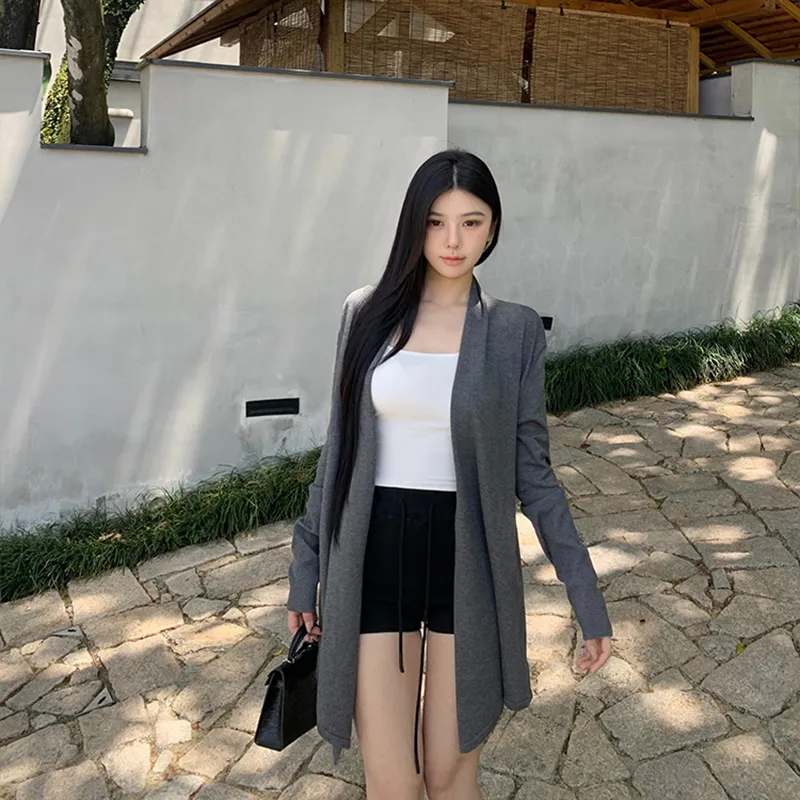 Garbege Cropped Coats Women's-6