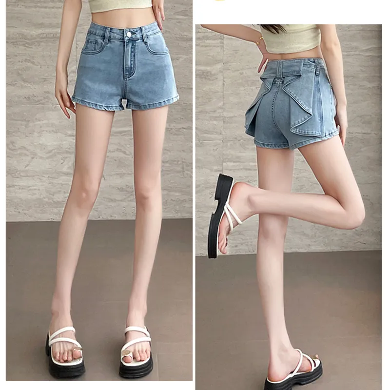 Garbege Denim Shorts Women's-4
