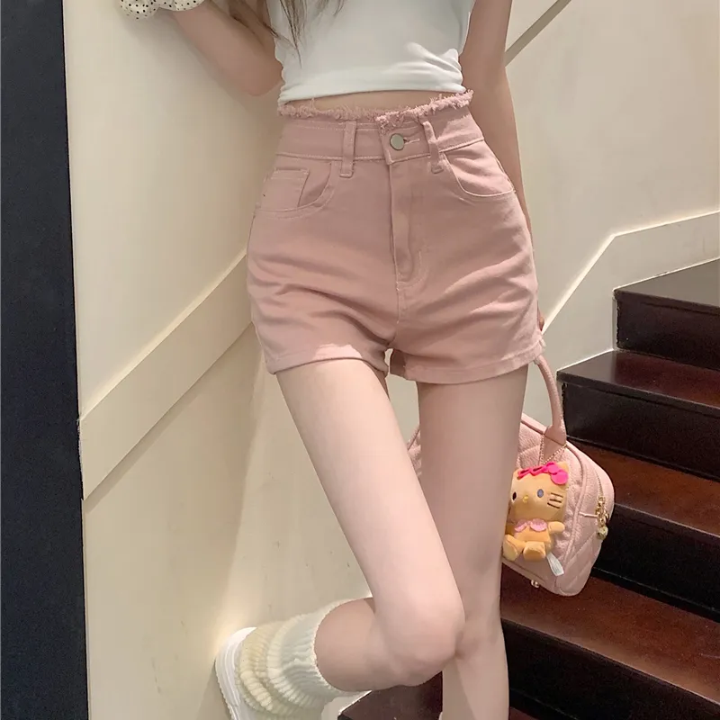 Garbege Denim Hot Pants Women's-20
