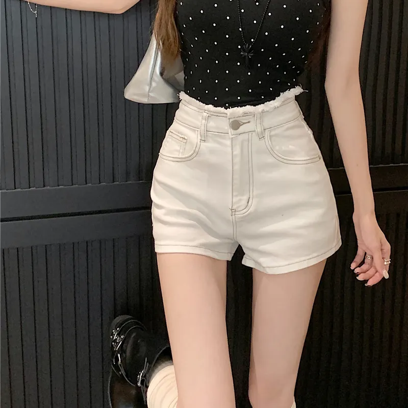 Garbege Denim Hot Pants Women's-10