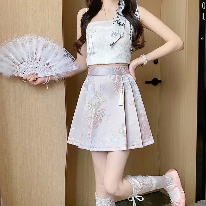 Garbege Casual Short Skirts Women's-6
