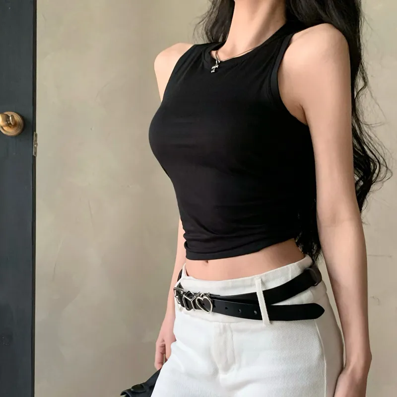 Garbege Sleeveless Sports Shirts Women's-16