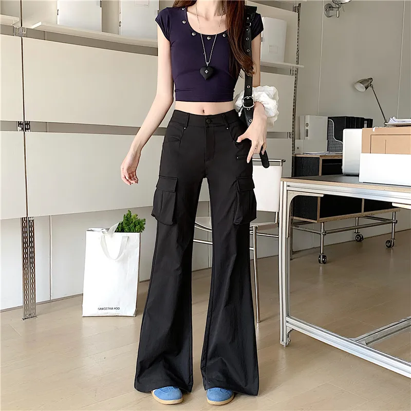 Garbege Casual Pants Women's-9