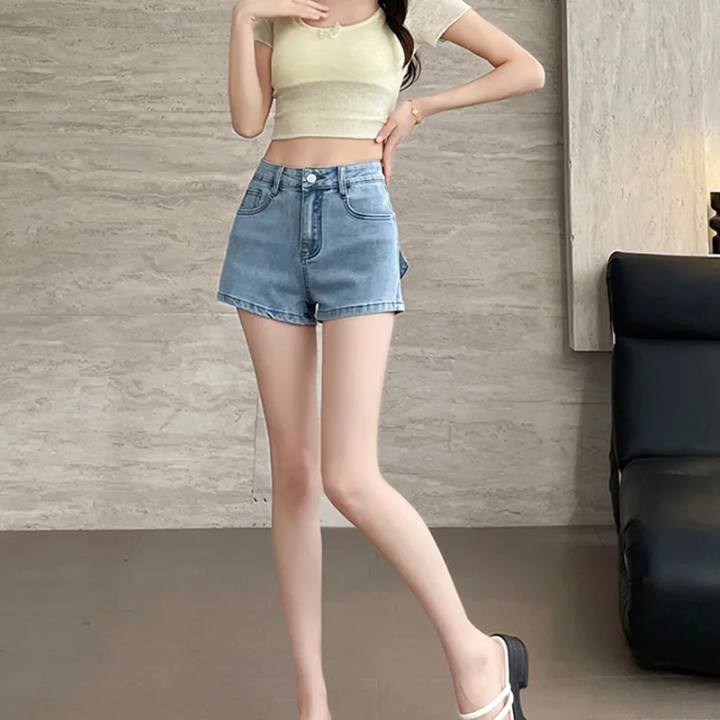 Garbege Denim Shorts Women's-2