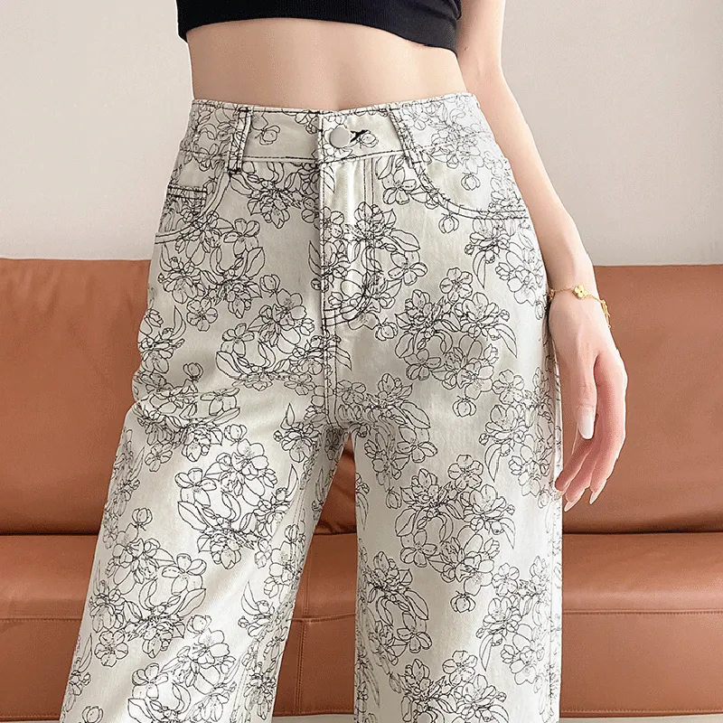 Garbege Jeans Women's Moonlight Gray Pants-5
