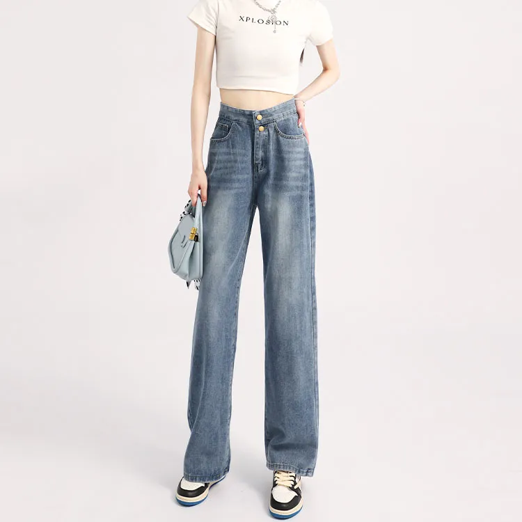 Garbege Jeans Women's Blue-3