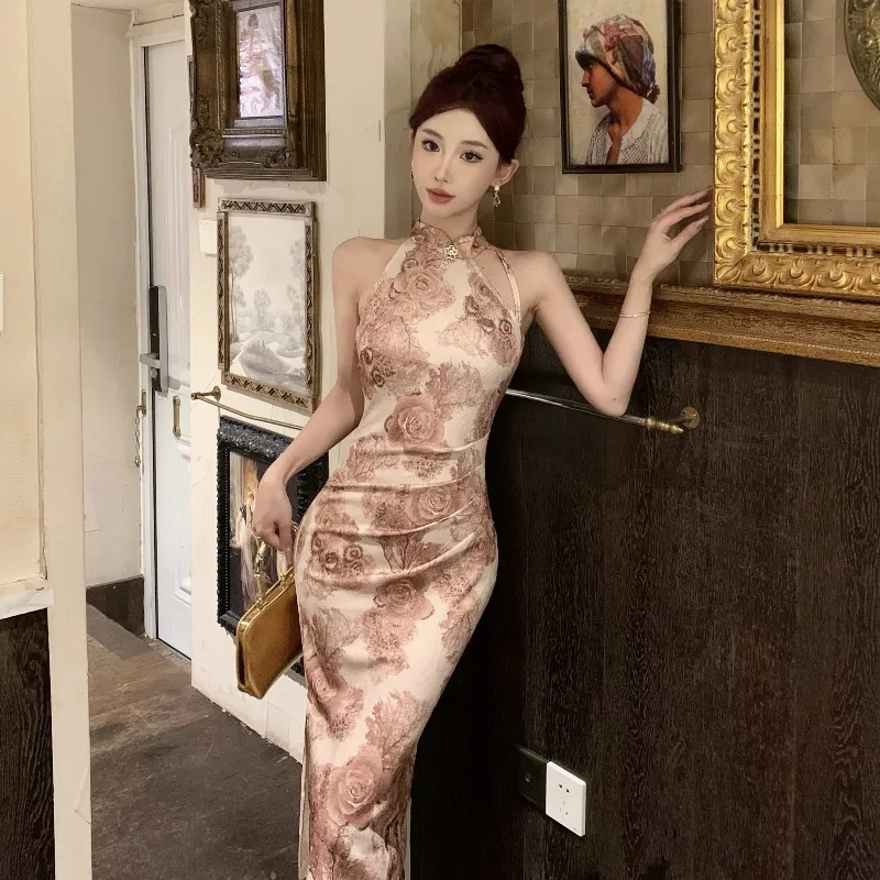 Garbege Cheongsam Women's Multicolor-2