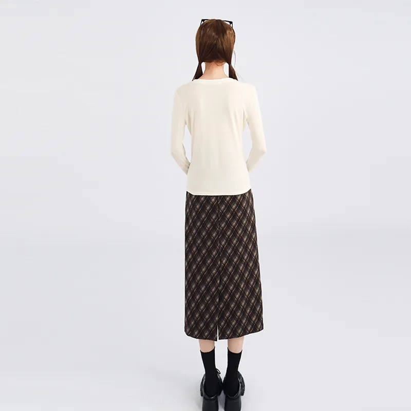 Garbege Casual Long Skirts Women's-2