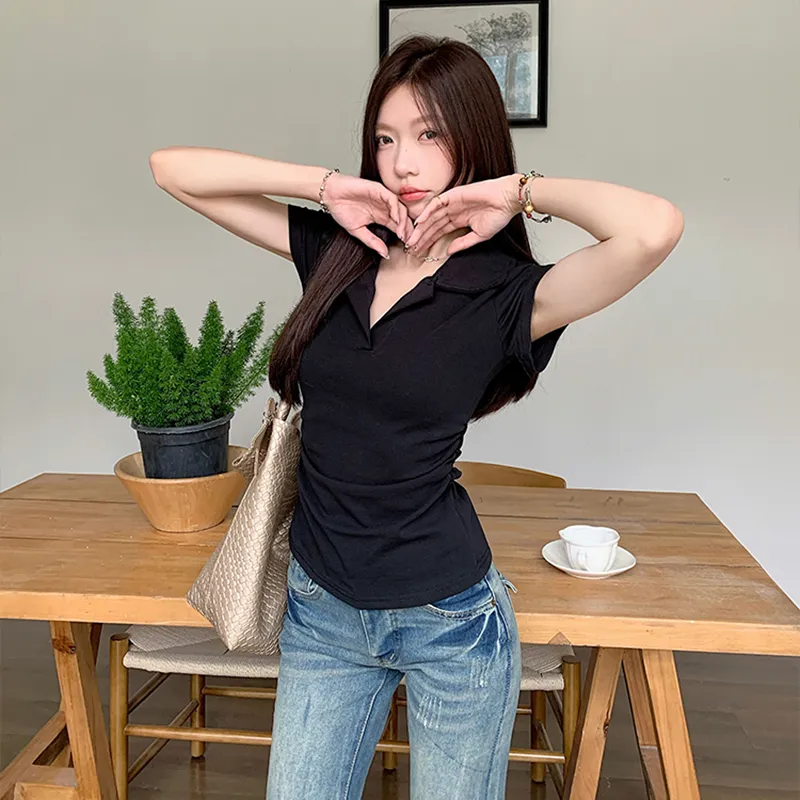 Garbege Set in Sleeve T Shirt Women's-14