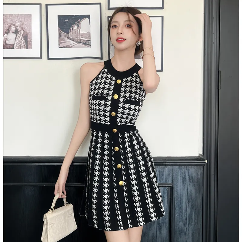 Garbege Sleeveless Dress Women's-2