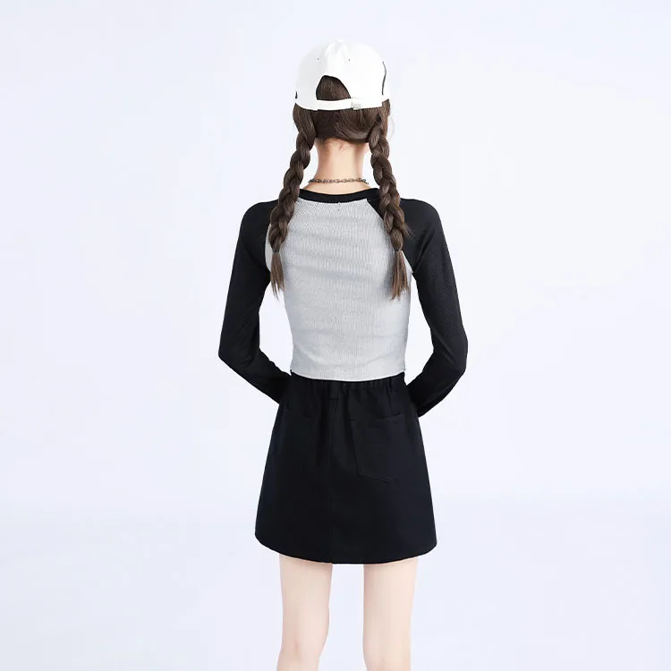 Garbege Denim Short Skirts Women's-8
