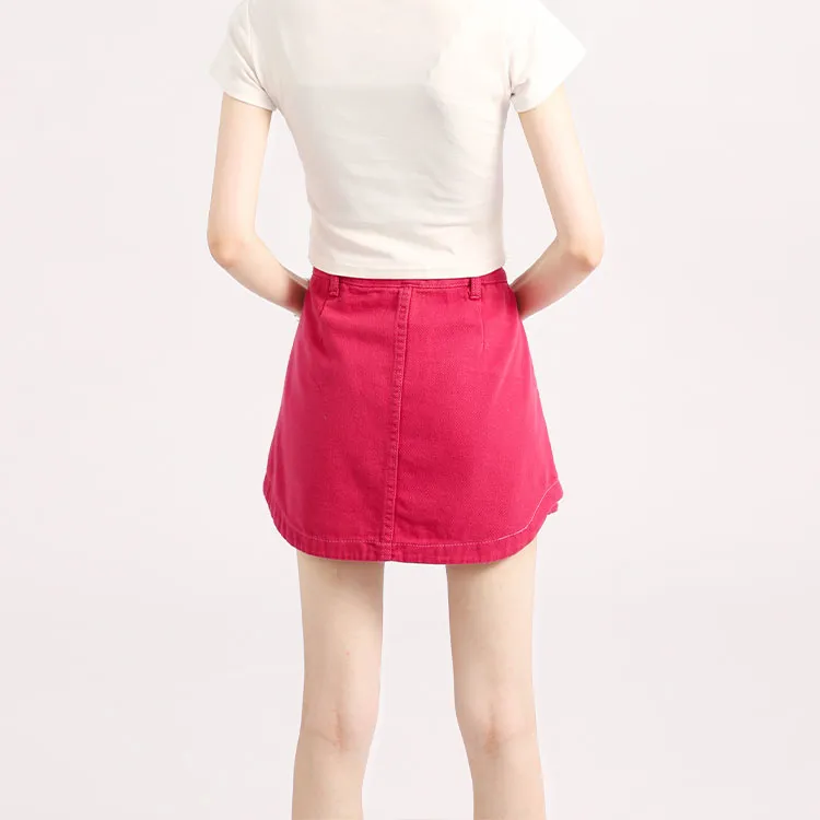 Garbege Denim Short Skirts Women's-11