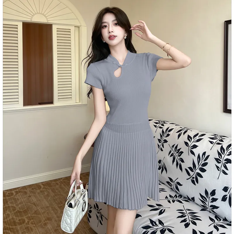 Garbege Short Sleeved Dress Women's-10
