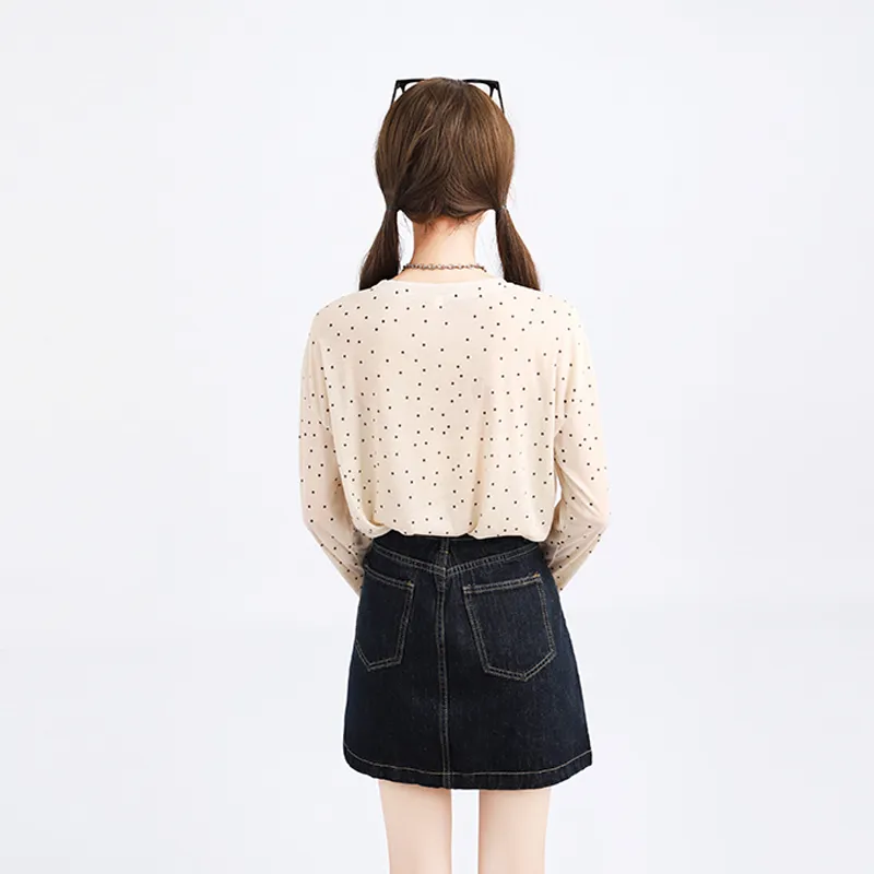 Garbege T Shirt Women's Apricot-2