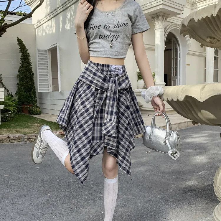 Garbege Casual Short Skirts Women's-10