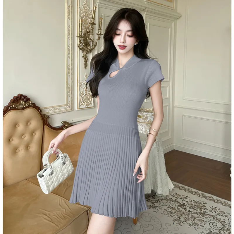 Garbege Short Sleeved Dress Women's-9